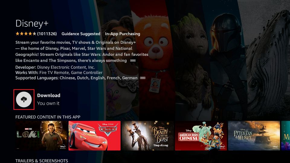 how to get disney+ on firestick