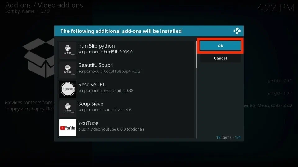 additional addons