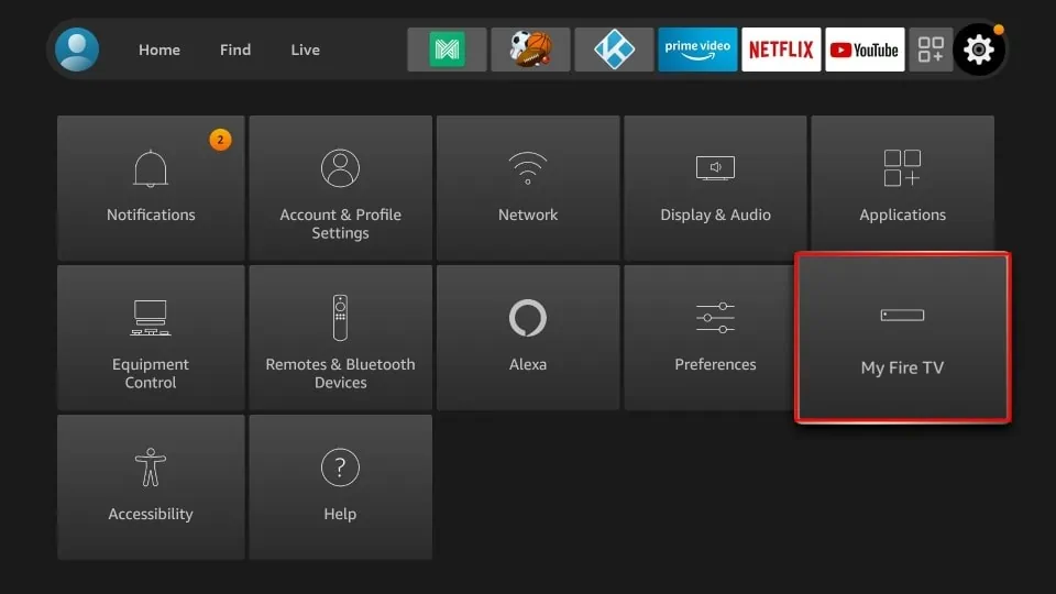my fire tv