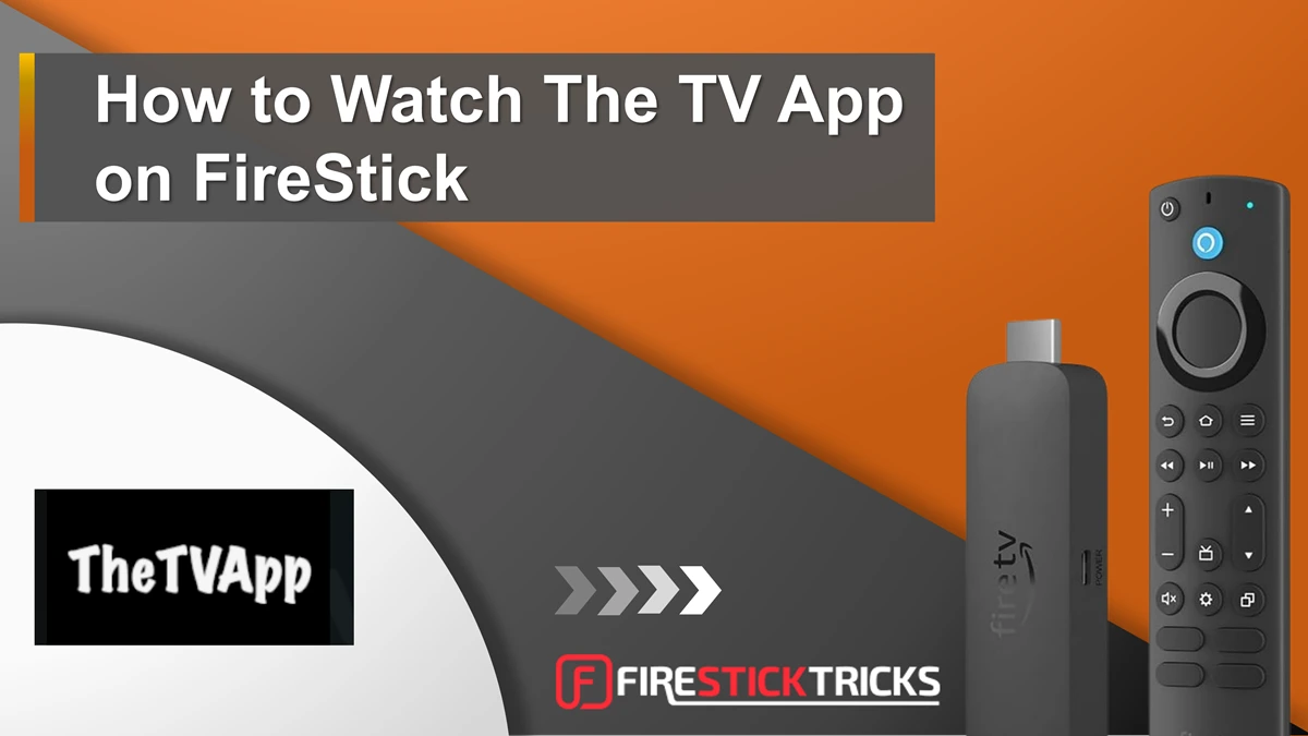 how to watch tv app on firestick